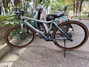 小森林WOODS自行車(chē)T100公路車(chē)24寸26寸入門(mén)變速通勤成人學(xué)生男女款單車(chē) 云山灰 26寸【適合身高150-165cm】 曬單實(shí)拍圖