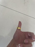 吉財(cái)運(yùn)金包銀寬光面活口黃金戒指男士999足金足銀泥鰍背戒子送老公禮物 包金2.2克泥鰍背戒指總重約15克 曬單實(shí)拍圖
