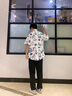 MR-90官方潮牌冰絲長褲男夏季休閑褲薄款運(yùn)動(dòng)港風(fēng)直筒寬松闊腿拖地褲子 杏色（NE01） L （推薦體重120-140斤） 曬單實(shí)拍圖