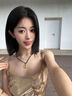中國黃金（CHINA GOLD）黃金吊墜男女款足金平安扣轉(zhuǎn)運(yùn)金珠項(xiàng)鏈七夕情人節(jié)生日禮物送男友 【刻字/賀卡】平安扣吊墜【默認(rèn)黑繩】約2.8g 曬單實(shí)拍圖