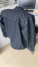 匡威（Converse）官方 春日男牛仔外套疊穿經(jīng)典翻領(lǐng)夾克10028482 10028482-A01 L 曬單實拍圖