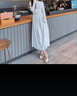 啄木鳥真皮粗跟單鞋女2025新款百搭氣質(zhì)中跟淺口媽媽鞋法式職業(yè)高跟鞋子 杏色 41 曬單實(shí)拍圖