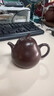 紫來(lái)順宜興原礦紫泥茄瓜壺正宗小品紫砂壺潮汕功夫茶具小號(hào)手工泡茶壺 老紫泥茄瓜壺 155ml 曬單實(shí)拍圖