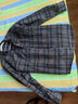 杉杉加絨加厚羊毛內膽保暖襯衫男冬季中老年格子長(cháng)袖襯衣男 39102 41  曬單實(shí)拍圖