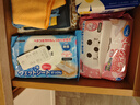 康多多日本山崎靜電拖把除塵紙吸塵紙一次性除塵布地板平板拖把擦地紙巾 新款拖地濕巾5包+送干巾1包 曬單實(shí)拍圖