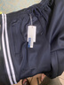 格斯嵐帝小學(xué)初中高中學(xué)生運動(dòng)褲一條杠二道杠校褲校服褲子春秋冬款加絨褲 藏青兩條杠（春秋款） XL （115-125斤） 曬單實(shí)拍圖
