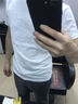 歐洲站夏季新款男士青年刺繡虎頭圓領(lǐng)潮流修身t歐貨韓版短袖T恤衫 白色 M 曬單實拍圖