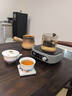 瓷牌茗茶具（cipaiming teaset）圍爐煮茶烤奶茶罐煮茶壺家用土陶瓷罐全套器具家庭氛圍感專(zhuān)用茶壺 約700ml漸變?cè)骂仭究擅骰鸶蔁?曬單實(shí)拍圖