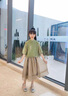 漢唐貝貝女童夏裝連衣裙2025新款中大童夏季漢服裙子兒童中國(guó)風(fēng)套裙兩件套 綠色【漢服裙子套裝】 150 cm 曬單實(shí)拍圖