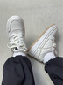 Lee小白鞋女2026春季新款復古厚底增高鞋系帶輕便板鞋百搭休閑運動(dòng)鞋 純白 37 曬單實(shí)拍圖