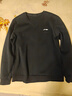 李寧衛衣男2025秋季新款休閑百搭男士長(cháng)袖T恤青少年圓領(lǐng)運動(dòng)上衣服飾 黑色（加絨保暖） L /175（135-150斤） 曬單實(shí)拍圖