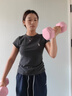 擎晨德國啞鈴女士健身家用器材瘦肚子瑜伽壺鈴兒童男士包膠小啞鈴2kg 莫奈粉1kg*2（老人/兒童選擇） 標(biāo)準(zhǔn) 曬單實(shí)拍圖