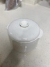 柏登居適配帶蓋煲湯陶瓷燉湯隔水蓋子內(nèi)膽餐廳純白家用商用雙耳大號燉盅 1升燉盅配蓋子  0cm 曬單實(shí)拍圖