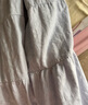 茵曼（INMAN）夏季法式收腰提花肌理女裝方領(lǐng)連衣裙文藝風(fēng)泡泡袖裙子 淺藍色 XL 曬單實(shí)拍圖