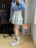 康莉芭蕾德訓鞋女2025年春季新款小白鞋軟底不累腳阿甘鞋休閑鞋子 米白色/灰色 38 (240mm) 曬單實拍圖