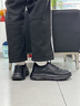 LHKX輕奢牛皮男鞋2025春夏季新款運(yùn)動(dòng)鞋男士休閑鞋子男軟底增高皮鞋男 8803黑色【皮面】-高端男鞋 41 曬單實(shí)拍圖