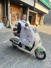 鯨清電動(dòng)車(chē)擋風(fēng)被夏季全包防曬四季可用遮陽(yáng)罩電瓶摩托車(chē)防風(fēng)加大薄款 灰富得牛油【全包遮陽(yáng)+雙口袋】 曬單實(shí)拍圖