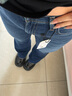 Levi's商場(chǎng)同款冰酷系列25春夏新款女士726高腰喇叭牛仔褲A3410情侶衣櫥 深藍(lán)色 27 (32) 曬單實(shí)拍圖