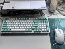 華碩天選游戲鍵盤TX98 有線電競鍵盤 98配列布局 IP57防水防塵 類Gasket結(jié)構(gòu) RGB光學(xué)機械軸 全鍵RGB 97鍵 紅軸 單鍵盤 曬單實拍圖
