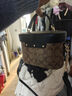 COACH｜蔻馳Georgie20單肩手提盒子輕奢女包送女生 淺棕配黑78277IMCBI 曬單實(shí)拍圖