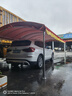 OIMG酒席帳篷加厚款戶外流動(dòng)宴席酒棚擺攤大排檔遮陽(yáng)雨棚小車停車棚 帳篷【紅色】 寬3米長(zhǎng)6米加厚頂布 曬單實(shí)拍圖