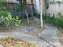 青石板踏步花園草坪墊腳園林汀步天然庭院地磚戶(hù)外腳踏鋪路石別墅 毛邊30*60cm/厚度3-4cm 曬單實(shí)拍圖