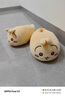 可愛(ài)途chiikawa烏薩奇拖鞋毛絨玩具 小八吉伊卡哇情侶居家棉拖生日禮物 烏薩奇一對 【均碼】 曬單實(shí)拍圖