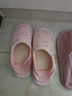 眺德高月子鞋春夏季薄款產(chǎn)后包跟平底孕婦鞋防滑室內坐月子可愛(ài)兔子拖鞋 粉色【36/37】 曬單實(shí)拍圖