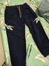 Reebok銳步官方24新品男女PANTS運動休閑復古時尚梭織長褲 24SRC609UGN2 2XL 曬單實拍圖