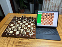CHESSSHOPJunior初學(xué)者波蘭原裝進(jìn)口實(shí)木手工高檔折疊兒童國際象棋 曬單實(shí)拍圖