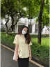萬欣兒奶黃色短袖襯衫女2025新款夏季設(shè)計(jì)感小眾襯衣小個(gè)子寬松別致上衣 奶油黃襯衫 M 建議95-110斤 曬單實(shí)拍圖
