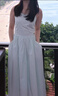 多想余連衣裙女高級感裙子夏季長(cháng)裙露背吊帶裙海邊穿搭沙灘裙度假新款 薄荷綠露背綁帶連衣裙 S 建議95斤以?xún)?曬單實(shí)拍圖