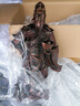 御緣世家銅關(guān)公擺件 武圣關(guān)公像大刀關(guān)公關(guān)羽關(guān)二爺像工藝品擺件辦公飾品 紫銅色托寶關(guān)公擺件 曬單實(shí)拍圖
