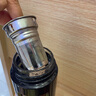 XKJ德國高端雙層玻璃杯男高檔茶水分離泡茶杯耐高溫隔熱保溫水杯子 紳士黑400ml（茶水分離） 曬單實拍圖