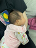 湯尼倍兒新生嬰兒綁帶連體衣夏季紗布初生女寶寶哈衣純棉薄睡衣服 白色 66cm 曬單實拍圖