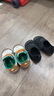 耐克（NIKE）官方男女童SWOOSH 1嬰童易穿脫運(yùn)動(dòng)鞋魔術(shù)貼學(xué)步鞋F(xiàn)B3244 003黑/煤黑 23.5 曬單實(shí)拍圖