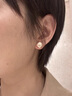 CHOMEL KINSEY方糖珍珠耳釘女2025年新款爆款耳環(huán)輕奢高級(jí)感氣質(zhì)大氣生日禮物女 方糖珍珠耳釘-主圖款 曬單實(shí)拍圖