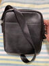 ANYSMIC奢侈高端品牌男士斜挎包2025新款真皮休閑輕便通勤單肩包商務(wù)時(shí)尚 黑色大號 7寸 曬單實(shí)拍圖