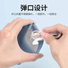 帝伊工坊彈口耳機包數碼收納袋數據線(xiàn)手機耳機線(xiàn)藍牙耳塞收納包充電器電源頭U盤(pán)U盾保護套便攜自動(dòng)緊口 曬單實(shí)拍圖