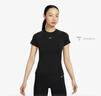 耐克（NIKE）Pro Dri-FIT 女子速干緊身短袖訓(xùn)練上衣 FV7843-010 M 曬單實(shí)拍圖