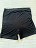 好橙孕婦夏季防走光收腹打底褲內褲二合一安全褲薄款孕婦裝短褲 【高腰款】黑色 XXL 曬單實(shí)拍圖