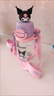 杯具熊（BEDDYBEAR）夏季兒童吸管杯直飲高顏值男女學(xué)生家用喝水塑料便攜飲水杯雙飲杯 開(kāi)口笑系列-庫洛米 680ml 曬單實(shí)拍圖