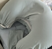 多米貝貝哺乳枕喂奶輔助枕六合一多功能坐月子護(hù)腰椅嬰兒抱娃側(cè)躺喂奶神器 【六合一多功能EPS科技芯】淺藍(lán) 曬單實(shí)拍圖