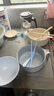野鴿泡面碗小麥秸稈餐具碗筷套裝學(xué)生宿舍帶蓋飯碗方便面單個(gè)大號(hào)碗 【薄荷綠】5件套 曬單實(shí)拍圖
