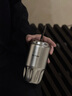MY TURN 麥田的芽吸管咖啡杯男女316不銹鋼直飲水杯高顏值保溫杯子情人節(jié)送禮物 曬單實(shí)拍圖
