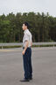 吉約蒙【三防免燙】短袖襯衫男士灰色商務(wù)夏季高級(jí)感職業(yè)正裝免燙襯衣 量子灰 39 曬單實(shí)拍圖