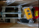 滬工 鋁殼電動(dòng)葫蘆220V多功能提升機(jī)1噸2噸T卷?yè)P(yáng)機(jī)起重機(jī)吊機(jī)家用 220V1噸60米(慢速) 曬單實(shí)拍圖