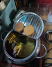 卡洛特小型油炸鍋家用304不銹鋼天婦羅煎鍋湯鍋控溫鍋電磁爐通用瀝油鍋 304控油溫炸鍋【24cm】 24cm 曬單實(shí)拍圖