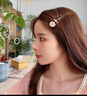 締晶發(fā)夾發(fā)卡頭飾女高端2025新款抓夾高級感生日禮物送女生側邊一字夾 愛(ài)心蝴蝶發(fā)夾套裝【高檔禮盒裝】 曬單實(shí)拍圖