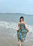 堤姆斯云南旅游穿搭女裝波西米亞連衣裙外搭海邊度假扎染裙子夏季套裝裙 油畫吊帶裙(單件) 商場(chǎng)同款 XL 建議【120-135斤】 商場(chǎng)同款 曬單實(shí)拍圖